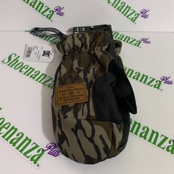 DC Mittens Gloves Tribute Mitt 2023 Mossy Oak Camo Camouflage Wrist Strap S - Picture 4 of 6